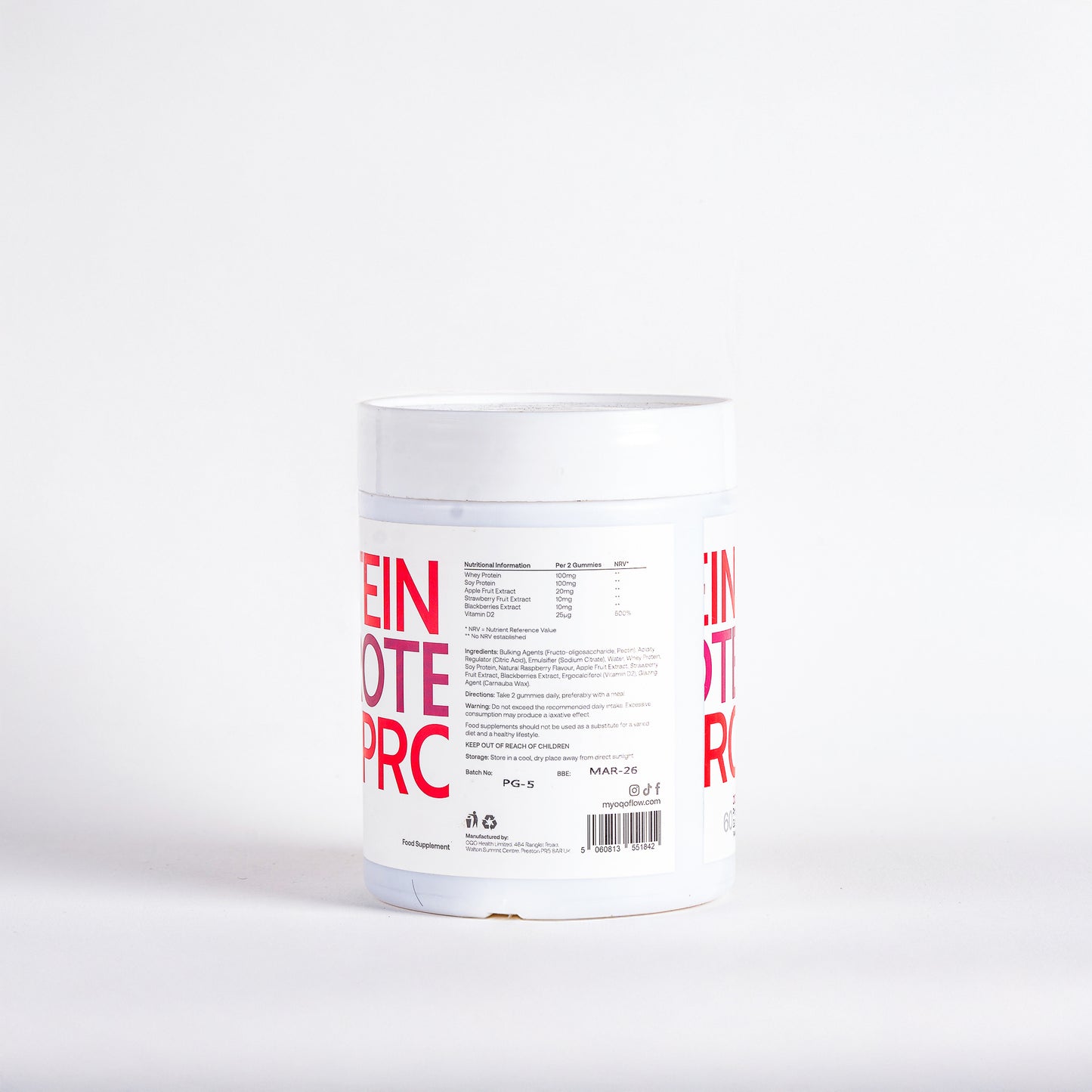 OQO Protein Gummies – Muscle Recovery & Nutrition