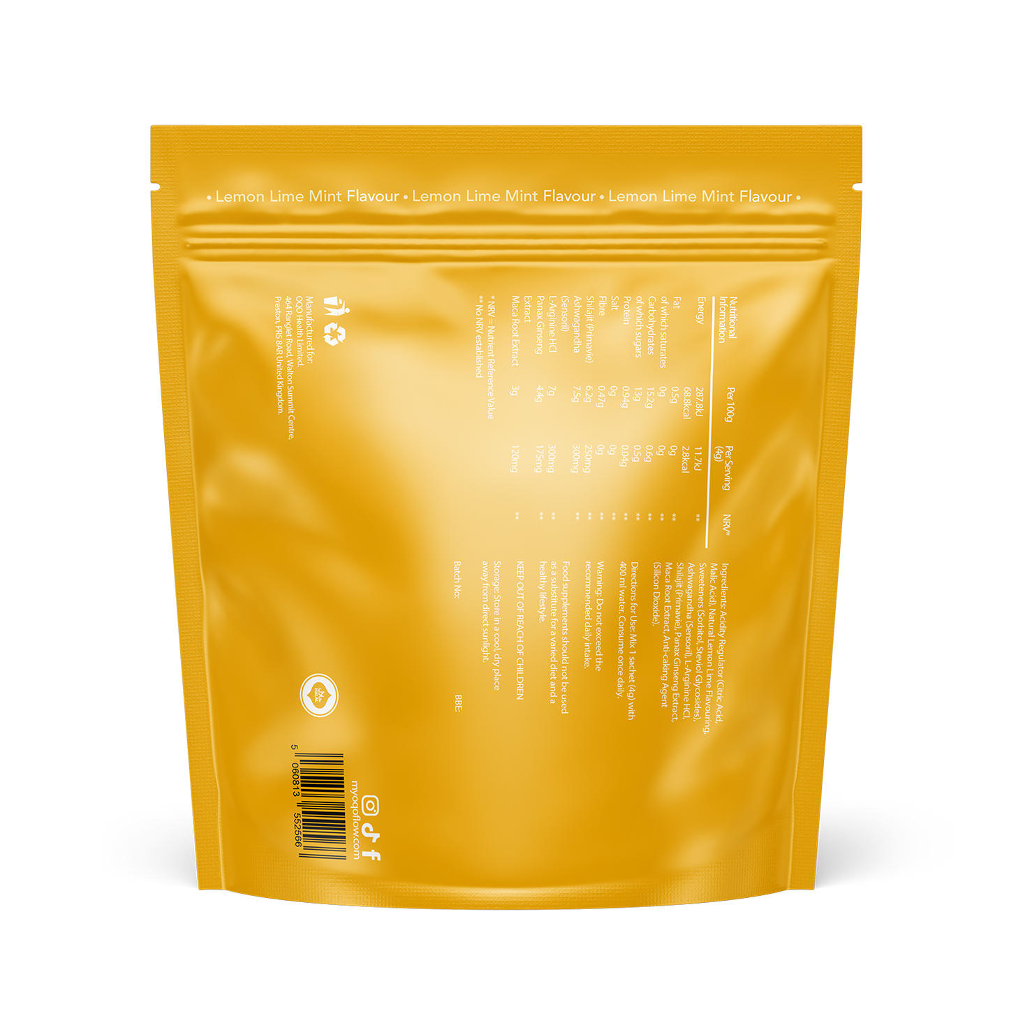 OQO Energy - Lemon Lime