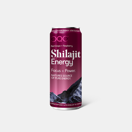 OQO Shilajit Energy Red Grape & Raspberry