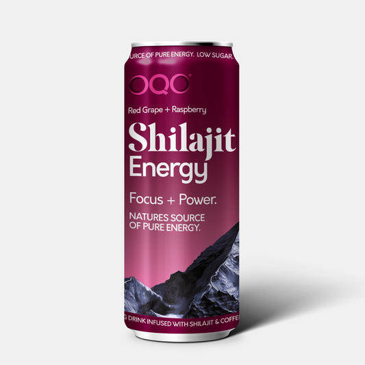 OQO Shilajit Energy Red Grape & Raspberry